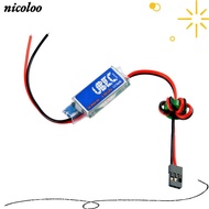 NICOLOO 3A UBEC, 5V/6V Lowest RF Noise Switching Regulator, Durable Max 5A Full Shielding Antijammin