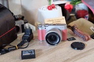 กล้องถ่ายรูป รุ่นฟูจิ xa-5 สีชมพู 🎀📷มือ2 สภาพดี เมนูไทย การใช้งาน100%