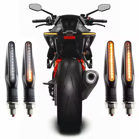 E11-mark Motorcycle Flasher LED Flowing Turn signals light for Tmax 530 Sx Dx 2017 2018 2019 Convers