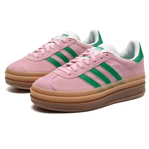 Adidas Women's Shoes Clover Gazelle Bold W Classic Casual Shoes Low-Top Sneakers Ie0420