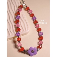 Blueberry Rock Candy Handmade Phone Strap/ Phone Charms/ Phone Chain/ Beads