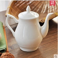 Bone china soy sauce vinegar bottle Small ceramic vinegar sauce pot Bone china soy sauce vinegar bottle Small ceramic vinegar sauce pot Jingdezhen pure white seasoning bottle oil bottle