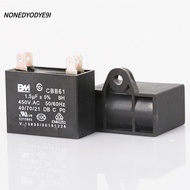 NONEDYODYE9I Air Conditioning Capacitor, 450V 1-15UF Starting Capacitor, Cbb61 Professional High Qua