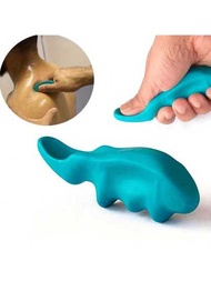 1個手持式按摩器,人手拇指按摩小工具全身深層組織釋壓,可攜式多功能按摩器