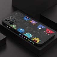 Cute Monster Phone Case For iPhone 17 Air 16 Plus 16E Pro Max 4G 5G Fashion Cover