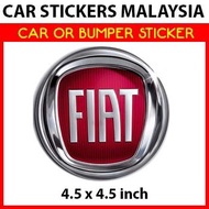 Car Sticker / Body Sticker / Motor Sticker  - Fiat Car Logo