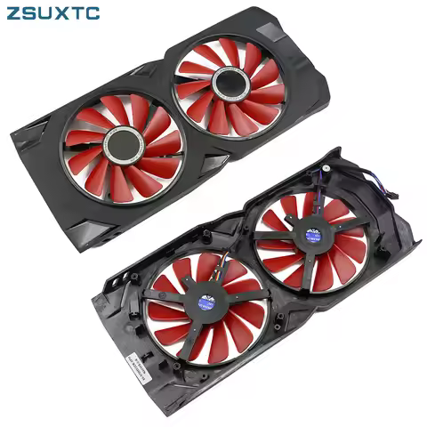 New 85MM Diameter RX 570 580 RS For XFX RX570 RX580 RS Video Graphics Cards Cooling As Replacement F