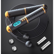 Weighted Jump Ropes For Fitness Exercises Cordless Jump Rope Digital Counting Weighted Rope Skipping