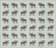 ecomfortHouse KLIPPAN Sponge Wipes Moose BR 200 Sheets