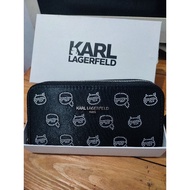 HITAM Karl Lagerfeld Black Wallet
