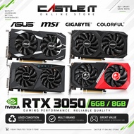 ASUS MSI GIGABYTE Colorful RTX 3050 6GB 8GB Used Graphics Card GPU