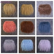 HUIMAO BJD Hair Wefts, Wig Handmade Hook Bjd Dolls BJD Hair Row, Bjd Wig Accessories Hair Raw Synthe