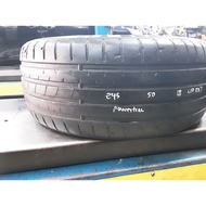 Used Tyre Secondhand Tayar POWERTRAC RACING RRO 245/50R18 50% Bunga Per 1pc