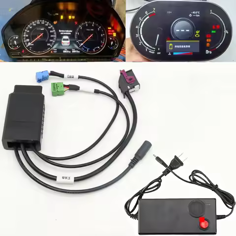 Cluster Test Platform Cable Instrument Programming Stable Diagnostic Power Supply For BMW F G E Chas