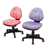 [特價]BuyJM台灣製防潑水布活動輪兒童電腦椅/辦公椅藍色