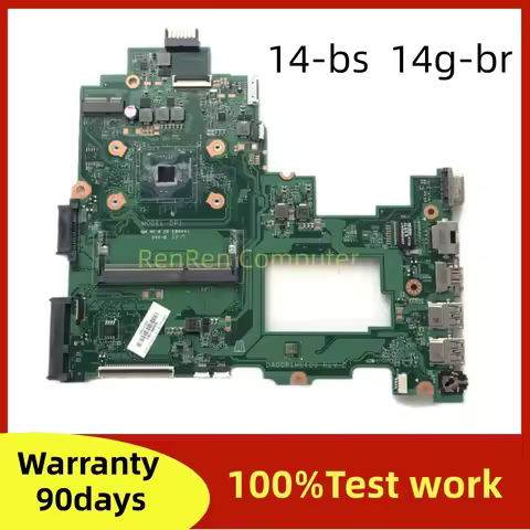DA00P1MB6D1 DA00P1MB6D0 For HP Pavilion 240 246 G6 14-BS Notebook Mainboard N3060 925425-001 925425-