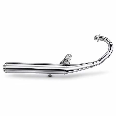 Motorcycle Exhaust Muffler for Jingcheng Suzuki Qingqi Haojue Lifan Loncin Qjmotor for AX100 JC100 H