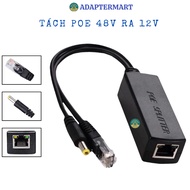 48v to 12v Poe Splitter Adapter for Poeless IP camera, Poe Splitter