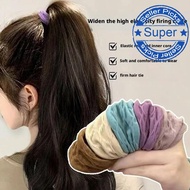 High Elastic Widened Mask Hair Ring Headband Girls Hair Hair Ponytail Rubber Adult High C1i3