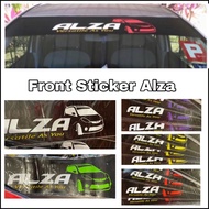 windscreen sticker alza custom design