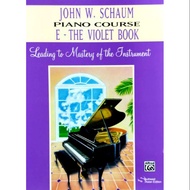 John Schaum Piano Course E - Violet Book (USA) Free Shipping