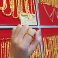 แหวนทองเยาวราชแท้100% น้ำหนัก1.8กรัม โดยห้างเพชรทองกิมหลี