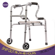 Walker Elderly Walking Aluminum Alloy Disabled Four-Legged Crutches Walking Aid Elderly Walker Walker For Adult Adult Walker Adult Walker With Wheels