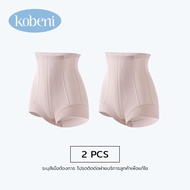 KOBENI กางเกงรัดหน้าท้องเอวสูงลูกไม้ กางเกงเซฟตี้ยกกระชับสะโพกที่สบายและระบายอากาศได้