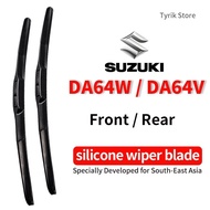 Suzuki DA64W/DA64V Front rear Wiper Blade (16+16+12in)for Suzuki DA64W/DA64V Car Wiper