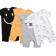 3-36months Kids Tales Baju Baby Short Sleeved Jumpsuit Clothing Girl Boy