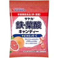 聖星球沙耶香®鐵，葉酸糖果粉紅葡萄柚香精65克