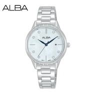 Alba Watch💯(Ori) AH7AQ7X Ladies Silver Metal Stainless Steel /  Alba Ladies Watch / Alba Perempuan /