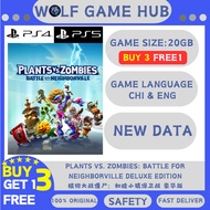 Plants vs. Zombies: Battle for Neighborville ( PS4 & PS5 ) Game Digital Download Permainan Digital M