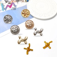 KANDER Alloy Abstract Button Luxury Decorative Sewing Button JLZ-A177|JLZ-A178|SJ007|HL5938