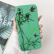 เคสสำหรับ Huawei Y9 2019เคส Huawei การ์ตูนแพนด้าน่ารักครอบ TPU นุ่มโทรศัพท์เคสสำหรับหัวเหว่ย Huawei 