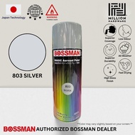 BOSSMAN 803 Silver 400mL Magic Aerosol Spray Paint Automotive Quality 803 Silver