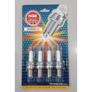 [SG STOCK]Genuine NGK BKR6E-11 Spark Plug – Fits Proton Wira/Waja Nissan Sentra N16 Honda Jazz/City 