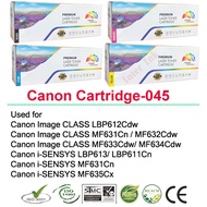 หมึกพิมพ์ Canon i-SENSYS LBP613 / LBP611Cn / MF631Cn / MF635Cx (Cartridge-045) สีดำ/ สีฟ้า/ สีเหลือง