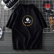 Skating urban district poplocet XS-3XL tshirt woman T shirt men Baju T shirt Perempuan t shirt lelak