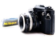 ★☆洪爺？銀鹽專賣★☆ 帥氣黑機 NIKON FE + 50/2 光圈先決 50MM