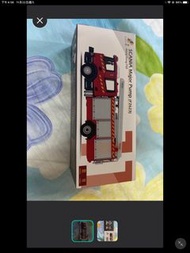 Tiny 微影 SCANIA Major Pump 消防車