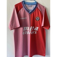 1988 Aston Villa Home & Away Vintage Short Sleeve Football Jersey 1:1 Quick Dry Track Shirt