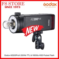 GODOX AD200PROII AD200 PRO II FLASH SPEEDLIGHT