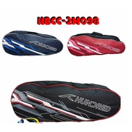 HUNDRED 2R Badminton Bag 2 Zippers 6 in 1 HBCC 2M098 HDRD HNDRD Original