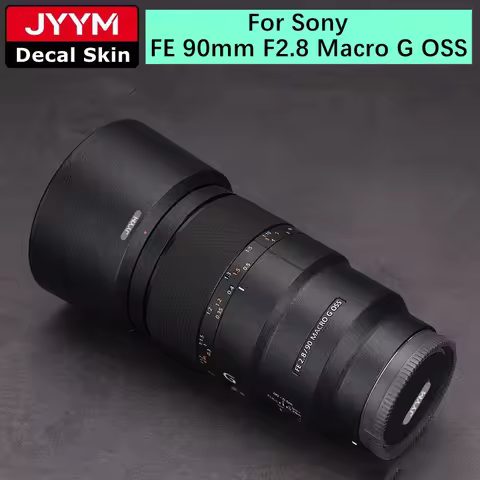 Lens Sticker For Sony FE 90mm F2.8 Macro G OSS Decal Skin Vinyl Wrap Film Anti-Scratch Protector Coa