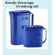 Tupperware Handy Beverage Drinking Set/ Water jar/ Pitcher/ Air jar/ Picnic jug/ Water jug