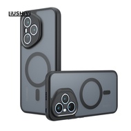 Suitable for HONOR 400 magnetic mobile phone case, airbag anti-drop matte Honor400Pro mobile phone c