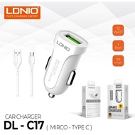 Ldnio DL-C17 CAR TRAVEL CHARGER CAR 1 PORT USB micro CAR Plug model micro model type C