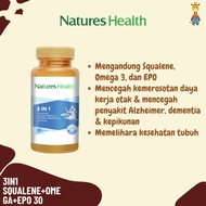 Natures Health 3in1 Squalene+Omega+EPO 30 - Health Supplement