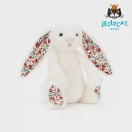 英國 JELLYCAT 31cm 典雅白碎花兔安撫玩偶